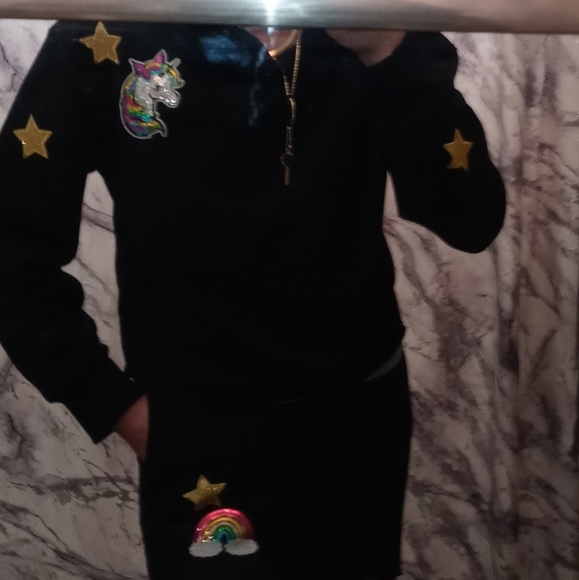Women's or Juniors or big kid KB design & crafted sweats! Black xs - Picture 9 of 12